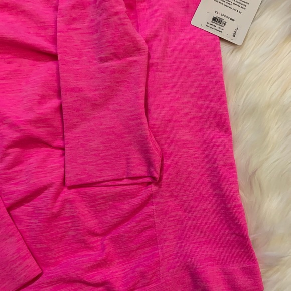NWT VSX PINK STUDIO LONG SLEEVE T-SHIRT ❤️ - Picture 8 of 8